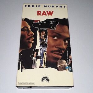 Eddie Murphy: Raw (1987) VHS - Stand Up Comedy Live Concert - Rated R‎